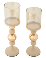 P/CAND GLASSY CREMA SET 2 PZ - FERRETTI