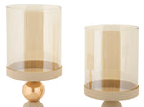 P/CAND GLASSY CREMA SET 2 PZ - FERRETTI