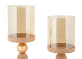 P/CAND GLASSY ROSA SET 2 PZ - FERRETTI