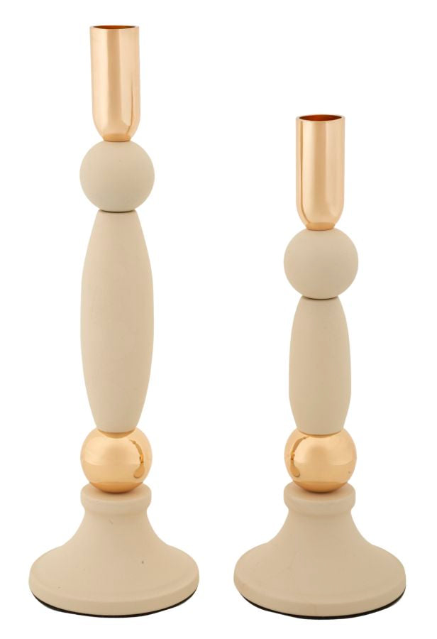 P/CAND STREK CREMA SET 2 PZ  CM Ø 9