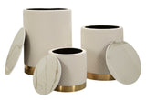 ESPOSITORE C/CONTENITORE SHOP SET 3 PZ CM Ø 60X80-50X60-40X40