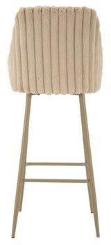 SGABELLO BAR ALASKA -A- CREMA SET 2 PZ CM 52X46X111 (ALTEZZA SEDUTA CM 78)