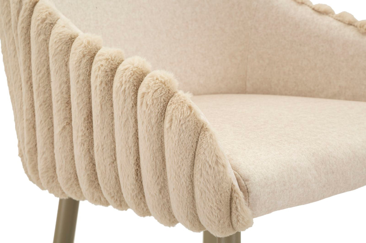 SGABELLO BAR ALASKA -A- CREMA SET 2 PZ CM 52X46X111 (ALTEZZA SEDUTA CM 78)