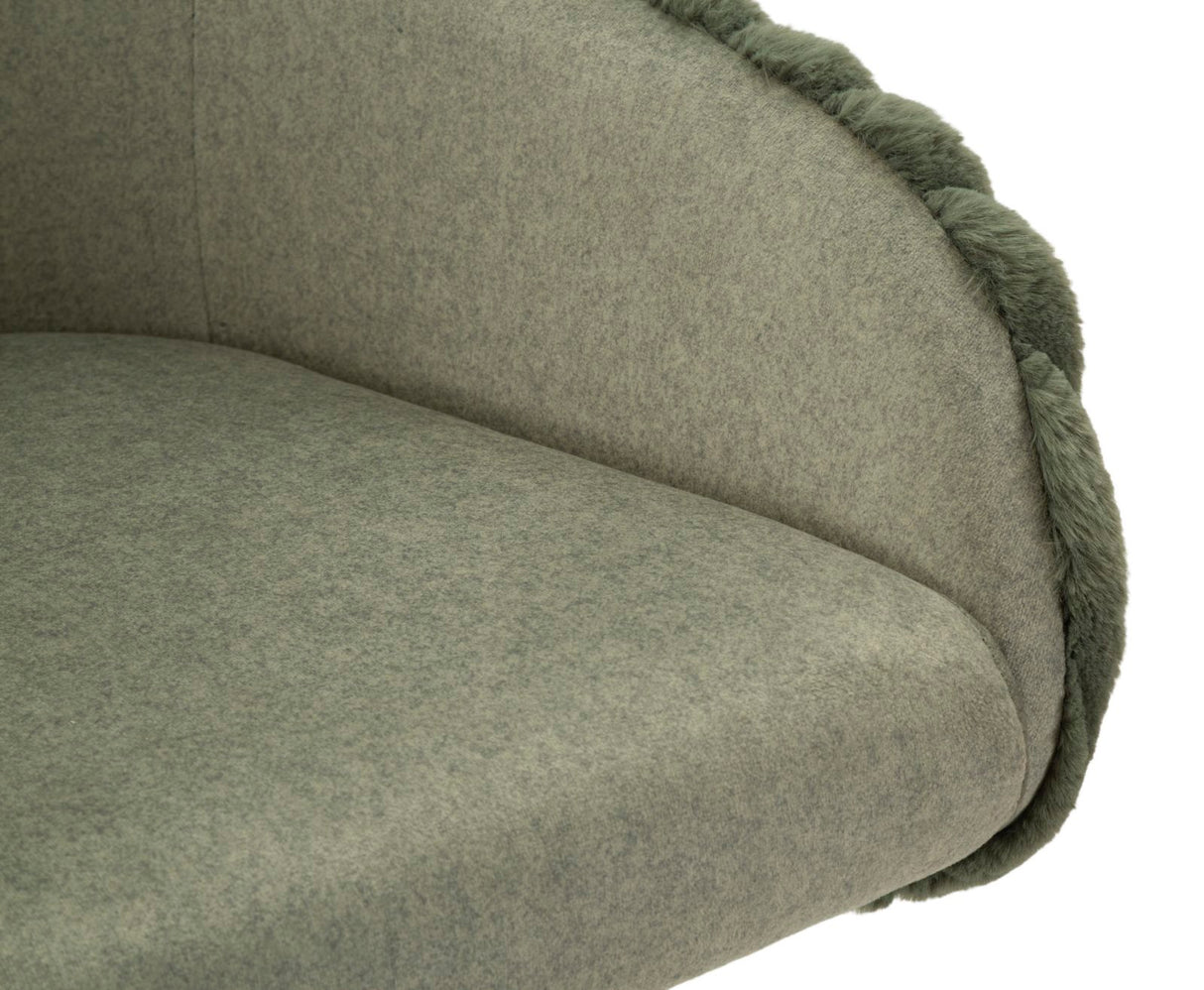 SGABELLO BAR ALASKA -A- VERDE SET 2 PZ CM 52X46X111 (ALTEZZA SEDUTA CM 78)