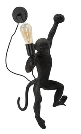 LAMPADA DA MURO MONKEY NERA CM 32X32X64
