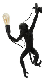 LAMPADA DA MURO MONKEY NERA - FERRETTI