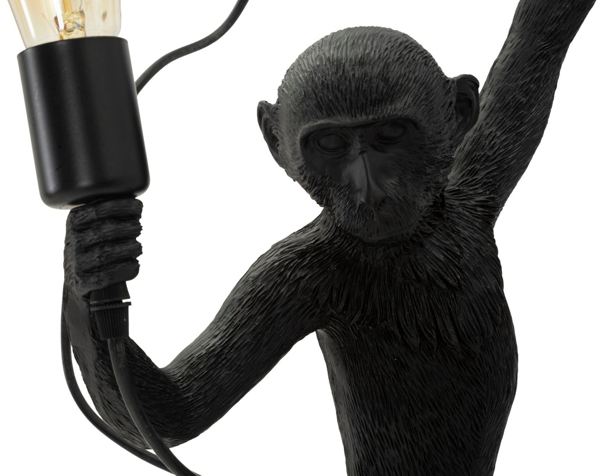 LAMPADA DA MURO MONKEY NERA - FERRETTI