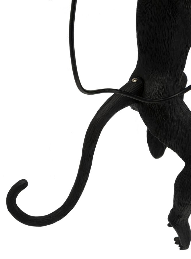 LAMPADA DA MURO MONKEY NERA - FERRETTI