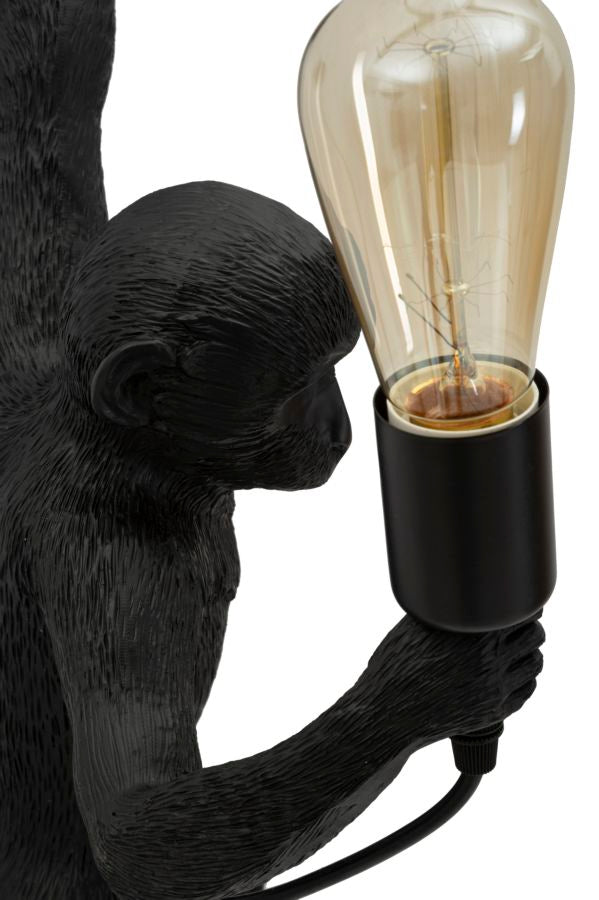 LAMPADA DA MURO MONKEY NERA - FERRETTI