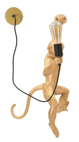LAMPADA DA MURO MONKEY ORO - FERRETTI