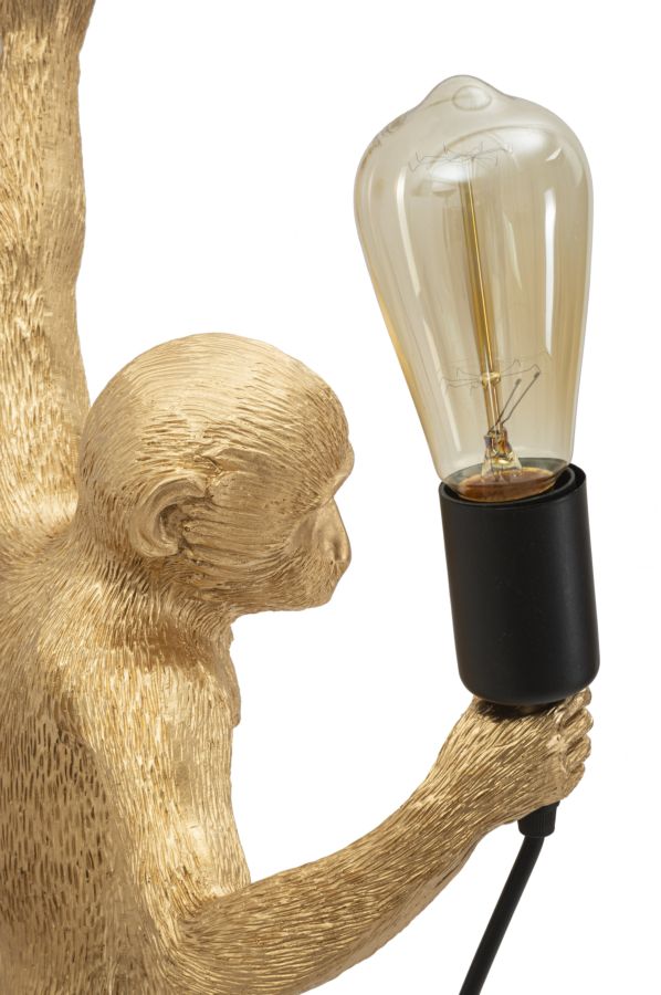 LAMPADA DA MURO MONKEY ORO - FERRETTI