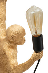 LAMPADA DA MURO MONKEY ORO - FERRETTI