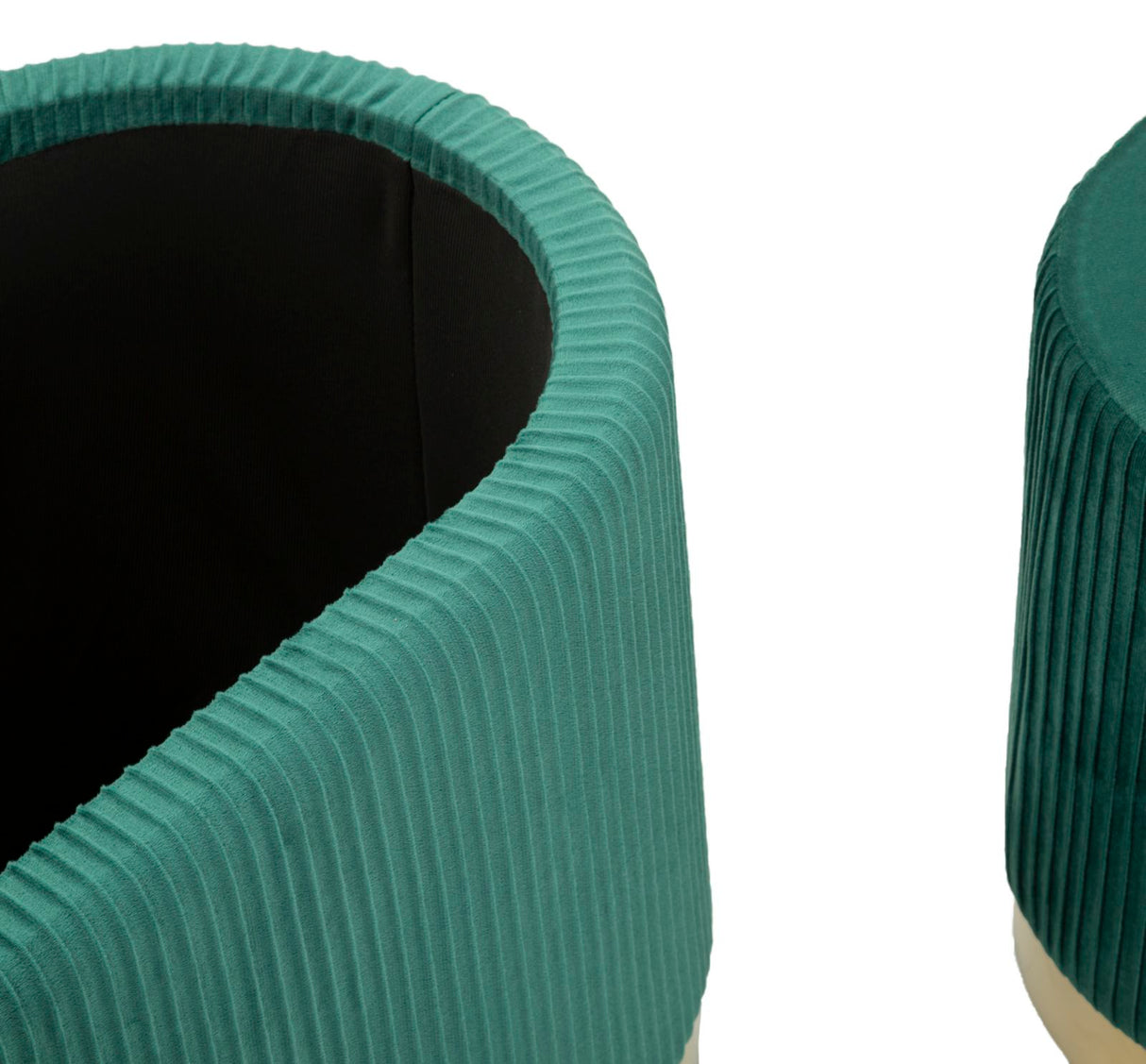 PANCA C/CONTENITORE E SGABELLI SHOPY VERDE SET 3 PZ CM 80X37X42-29X35