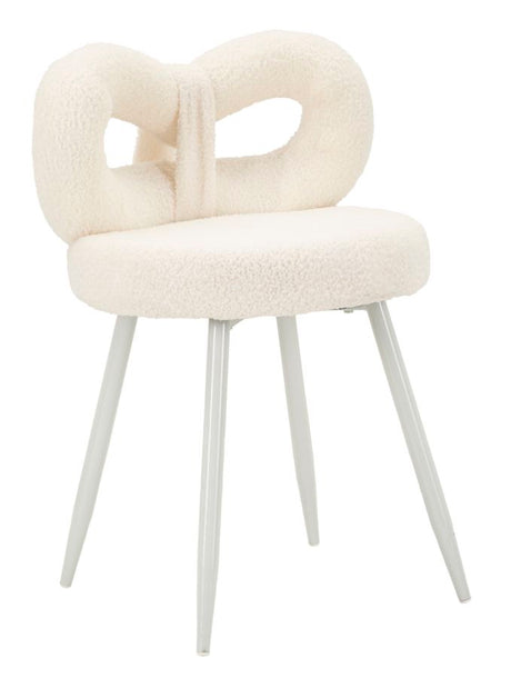 SEDIA MINI ILARY BIANCA CM Ø 40X67
 (ALTEZZA SEDUTA CM 46)