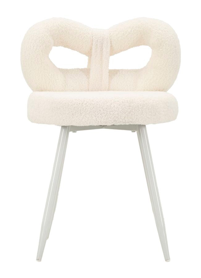 SEDIA MINI ILARY BIANCA CM Ø 40X67
 (ALTEZZA SEDUTA CM 46)