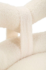SEDIA MINI ILARY BIANCA CM Ø 40X67
 (ALTEZZA SEDUTA CM 46)