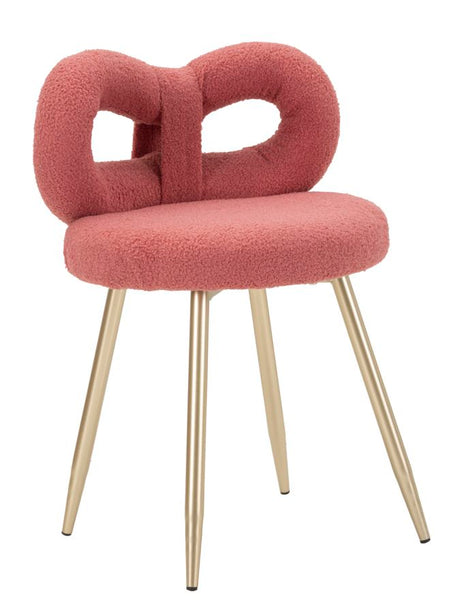 SEDIA MINI ILARY ROSA CM Ø 40X67
 (ALTEZZA SEDUTA CM 46)