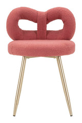 SEDIA MINI ILARY ROSA CM Ø 40X67
 (ALTEZZA SEDUTA CM 46)
