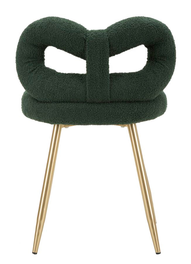 SEDIA MINI ILARY VERDE CM Ø 40X67
 (ALTEZZA SEDUTA CM 46)