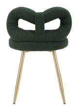 SEDIA MINI ILARY VERDE CM Ø 40X67
 (ALTEZZA SEDUTA CM 46)