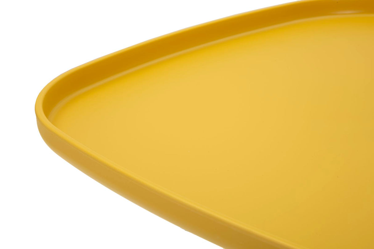 TAVOLINETTO GEA GIALLO CM 48X48X50