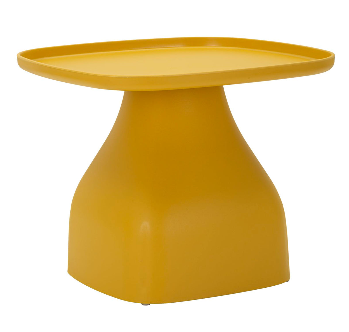 TAVOLINETTO GEA GIALLO CM 48X48X38