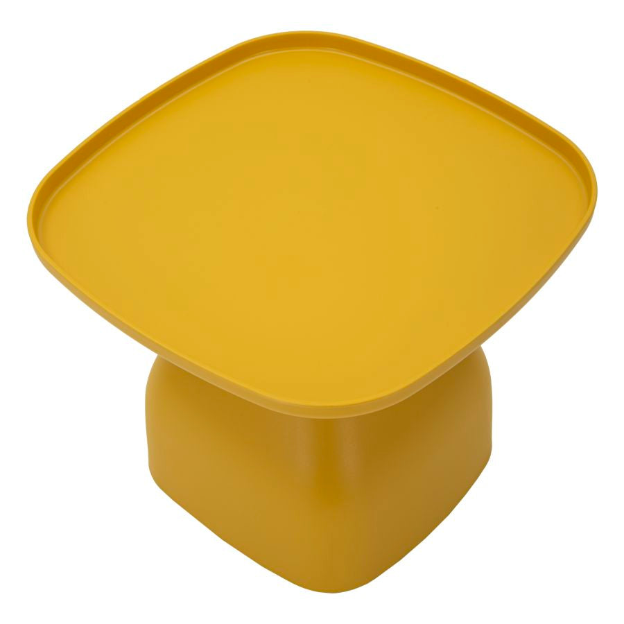 TAVOLINETTO GEA GIALLO CM 48X48X38