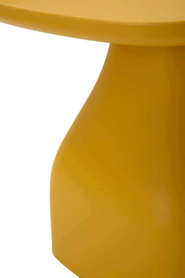 TAVOLINETTO GEA GIALLO CM 48X48X38