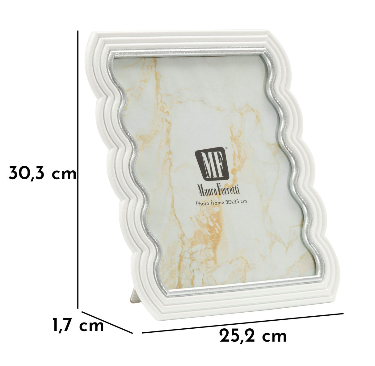 CORNICE CURTY CM 25,2X1,7X30,3 (MISURA INTERNA CM 20X25)