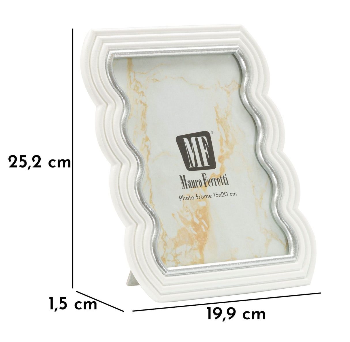 CORNICE CURTY CM 19,9X1,5X25,2 (MISURA INTERNA CM 15X20)