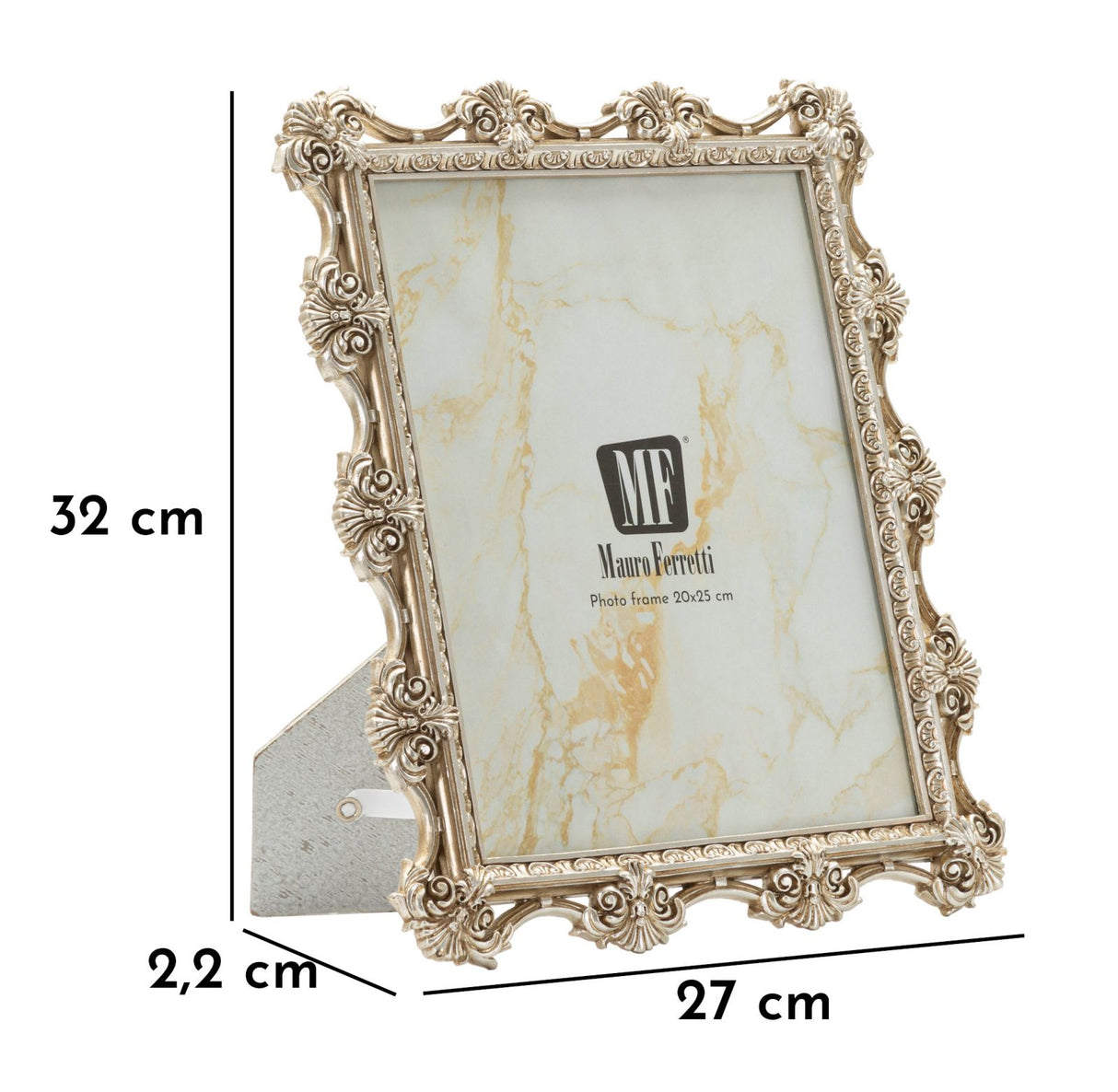 CORNICE FLORENCE CM 27X2,2X32 (MISURA INTERNA CM 20X25)