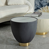 TAVOLINO DA CAFFE' ELGE CM Ø 46X45