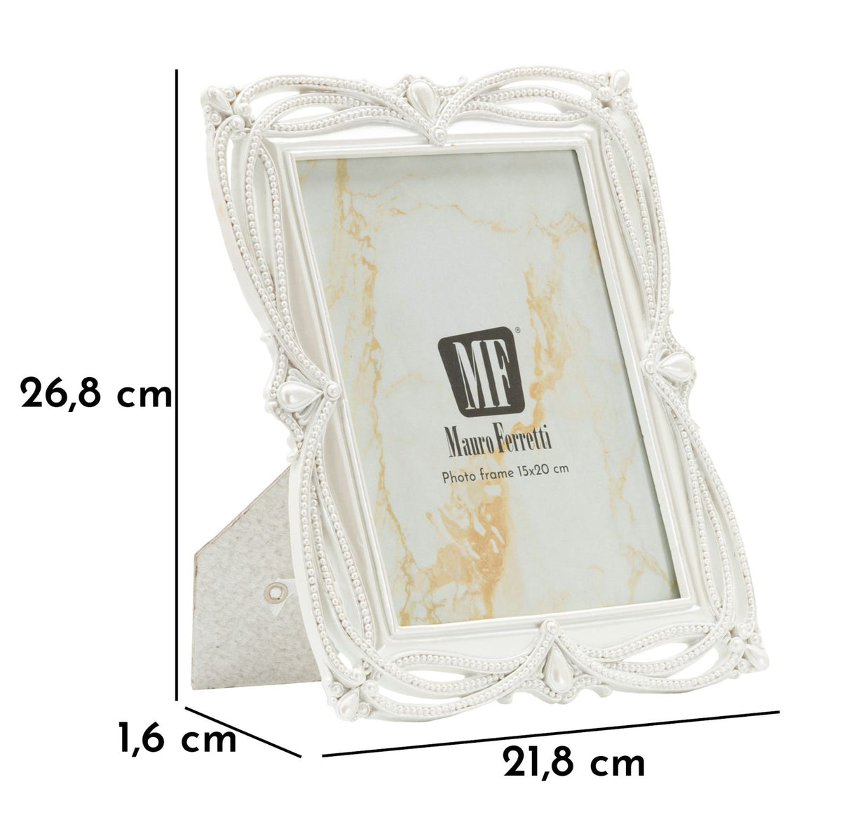 CORNICE RIBBON CM 21,8X1,6X26,8 (MISURA INTERNA CM 15X20)