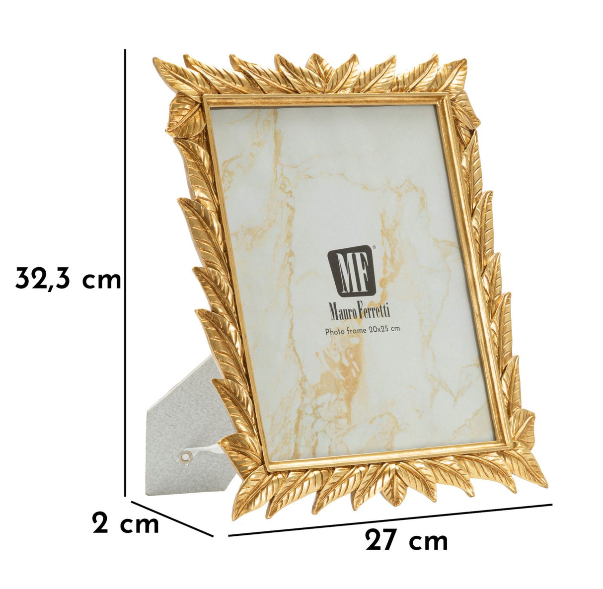 CORNICE LAUREL CM 27X2X32,3 (MISURA INTERNA CM 20X25) "