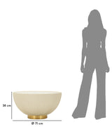 TAVOLINO DA CAFFÈ ELGE CM Ø 71X38 - FERRETTI