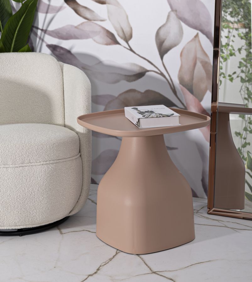 TAVOLINETTO GEA ROSA CM 48X48X50