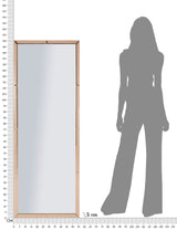 SPECCHIO DA MURO BERLINO ROSA CM 55X2X150 (MISURA SPECCHIO CM 49X143,5)