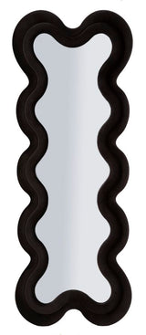 SPECCHIO DA MURO MONICA NERO CM 58X4X160  (MISURA SPECCHIO CM 39X124)