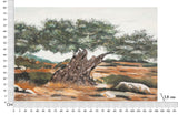 DIPINTO SU TELA OLIVO -B- CM 120X3,8X80