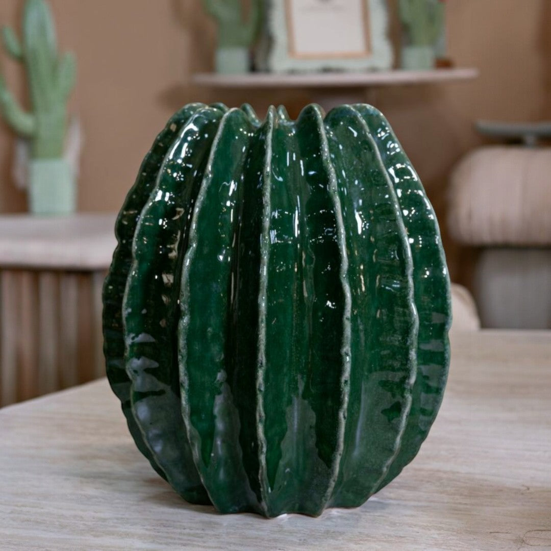 VASO CACTUS BALL CM Ø 28X31