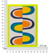 STAMPA SU TELA POP ART C/CORNICE -A- CM 50X3,3X70
