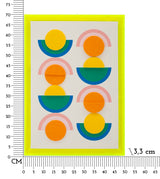 STAMPA SU TELA POP ART C/CORNICE -B- CM 50X3,3X70