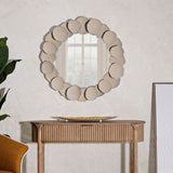 SPECCHIO DA MURO DUNE CM 85X7,5X85 (MISURA SPECCHIO CM Ø 62)