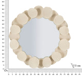 SPECCHIO DA MURO DUNE CM 85X7,5X85 (MISURA SPECCHIO CM Ø 62)