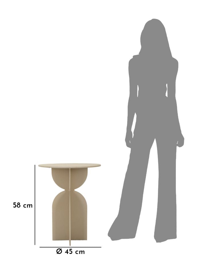 TAVOLINETTO DUNE CM Ø 45X58