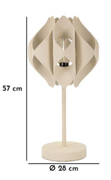 LAMPADA DA TAVOLO SPACE CM Ø 28X57