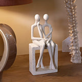 STATUETTA COPPIA STONS CM 11,5X9X25