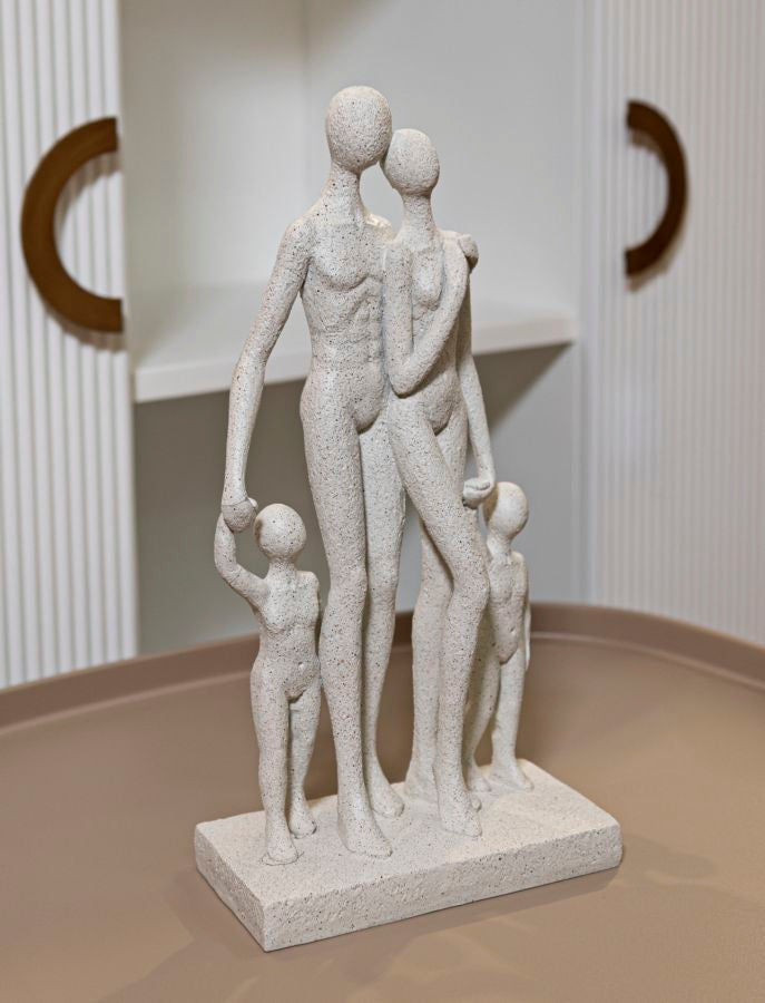 STATUETTA FAMILY STONS CM 16X8X30,5