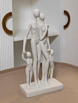 STATUETTA FAMILY STONS CM 16X8X30,5