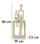 STATUETTA MATERNITA' STONS CM 10X7,5X26
